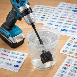 Бъркалка за разбъркване на епоксидна смола